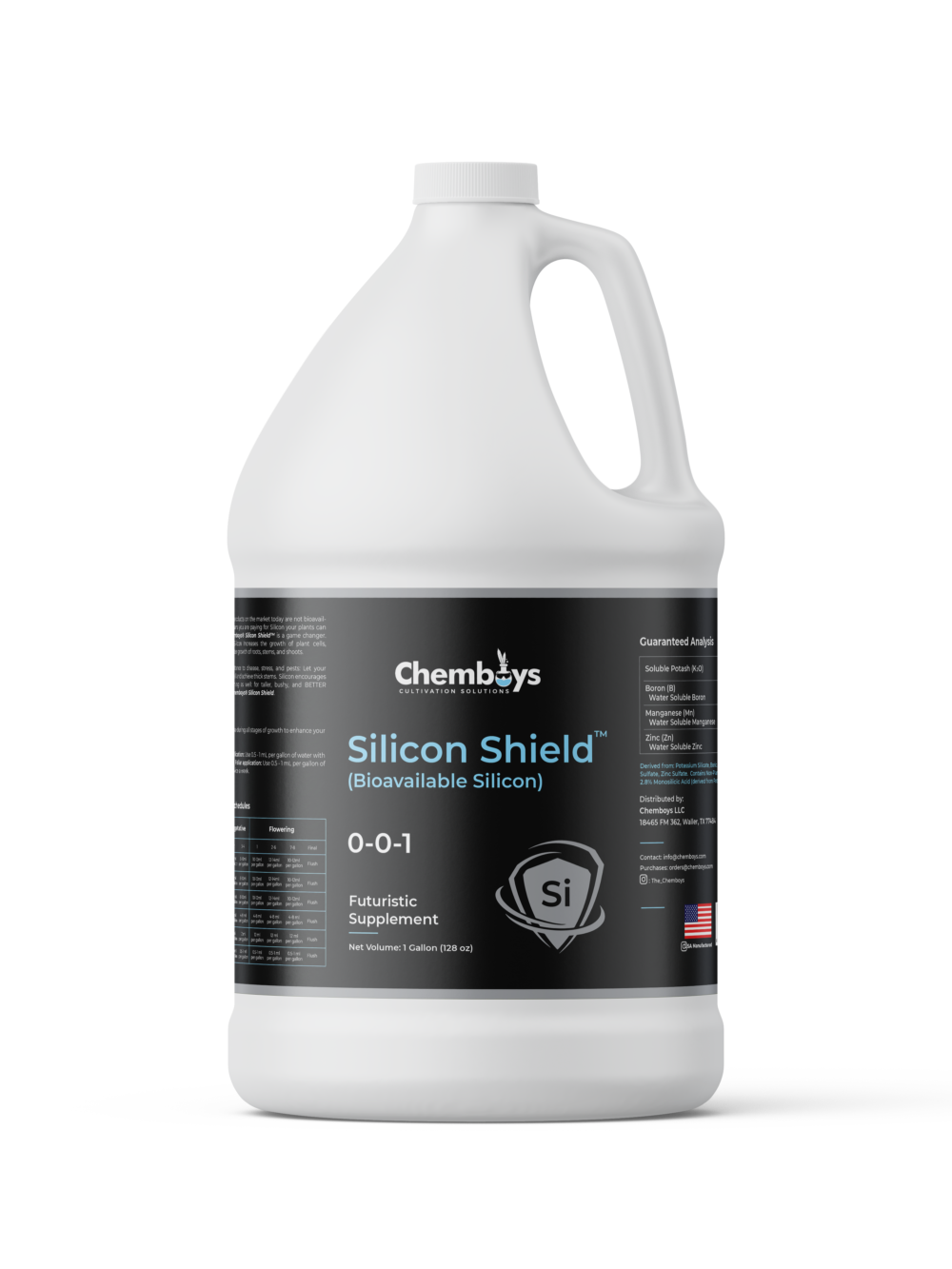 Silicon Shield Gallon Bottle
