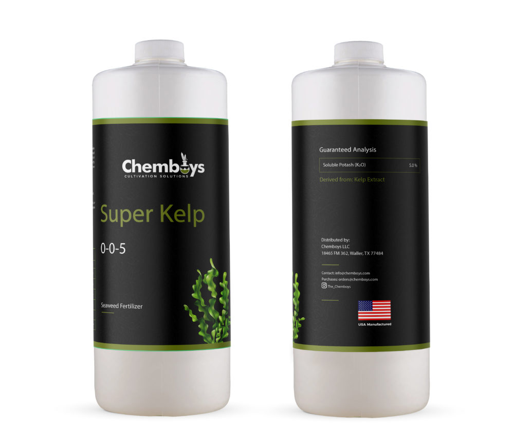 Super Kelp Liquid Small Bottles front and side profile