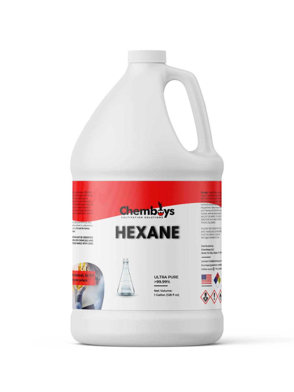 Hexane gallon bottle